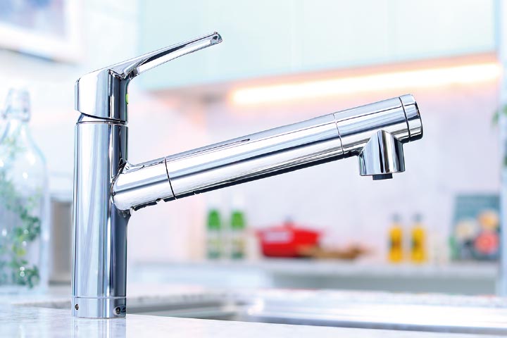 浄水機能付シャワー水栓